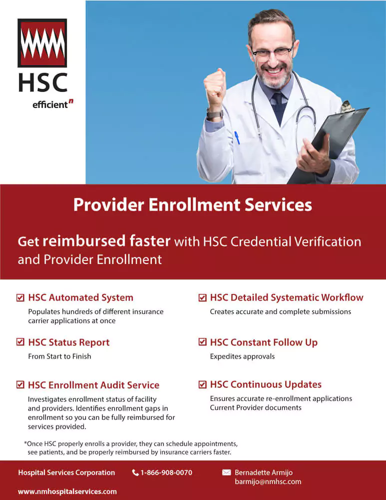 HSC Provider Credentials Enrollment